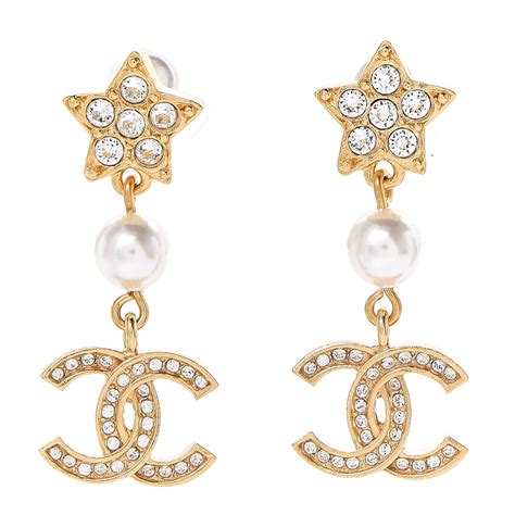 costume chanel earrings|chanel earrings fashionphile.